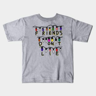 Stranger things lights Kids T-Shirt